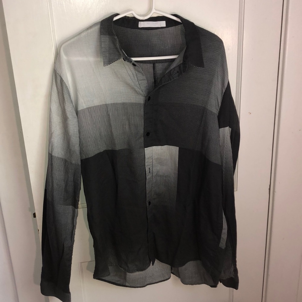 Trendy Long Sleeve Foreign button down